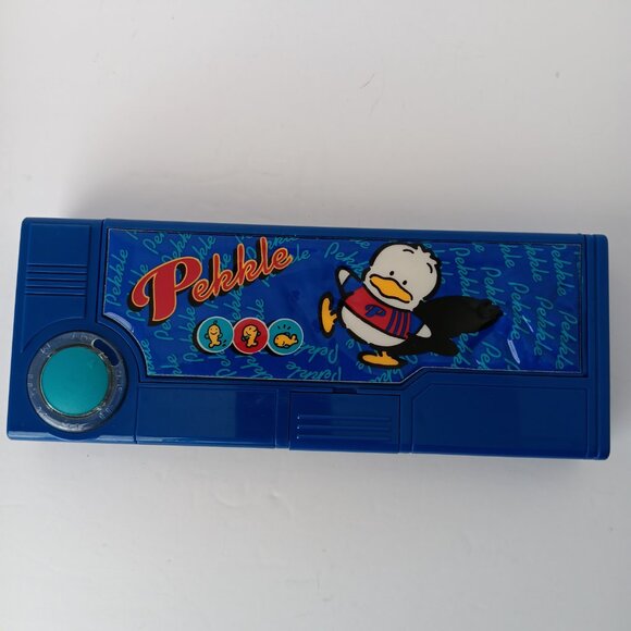 Vintage Sanrio Pekkle Push Button Multi-Functional Mechanical Pencil Case 1996 - Picture 9 of 15